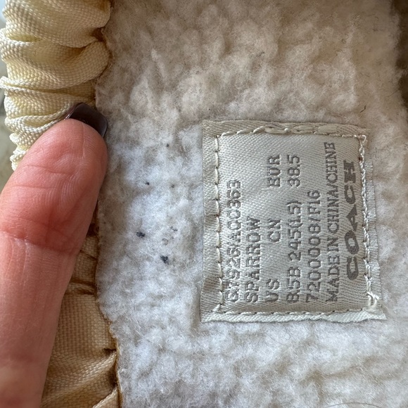 Coach snow boots size 38.5 - Picture 9 of 10